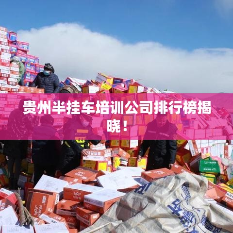 贵州半挂车培训公司排行榜揭晓！